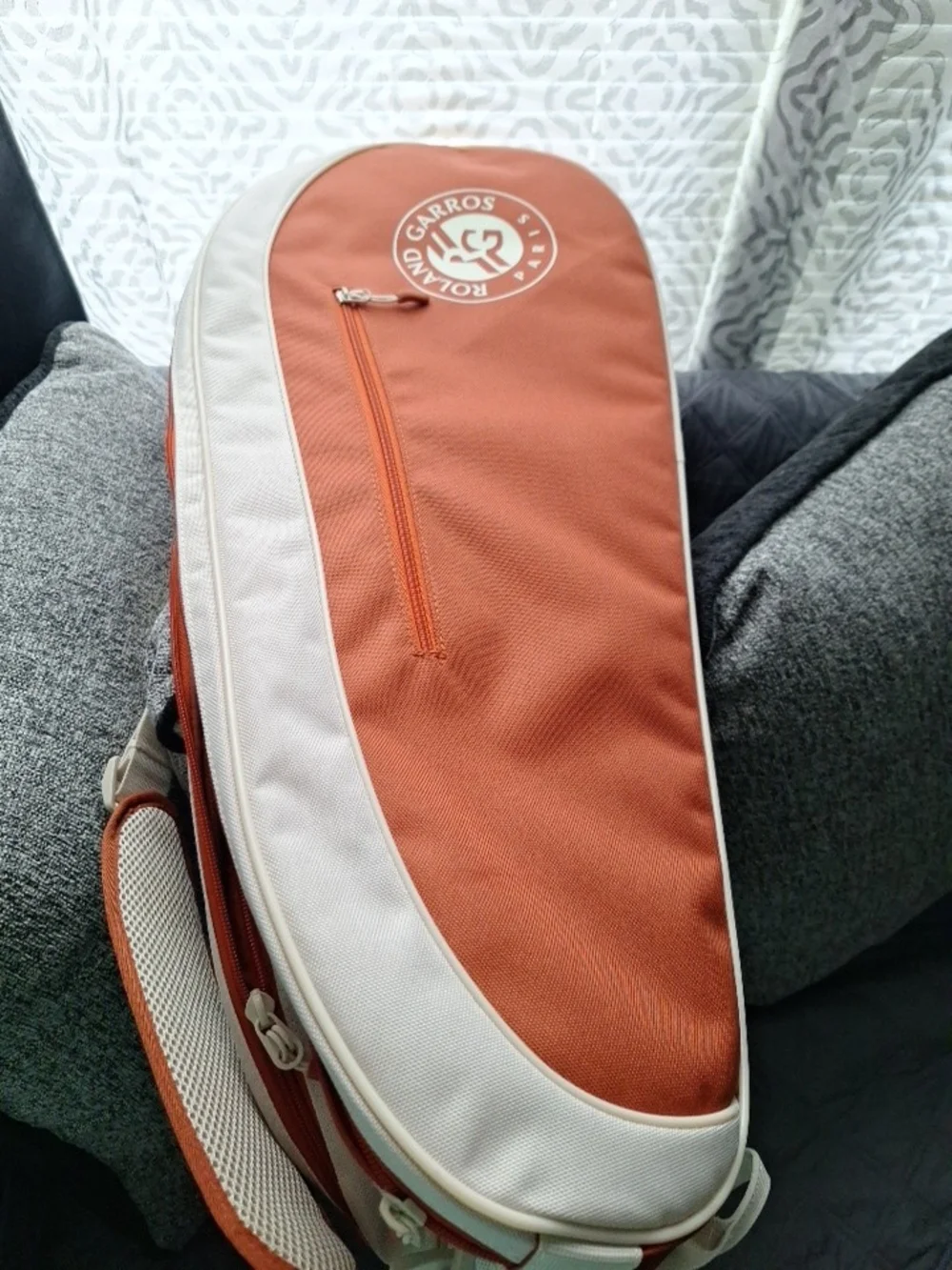 Men's Orange Tennis Bag